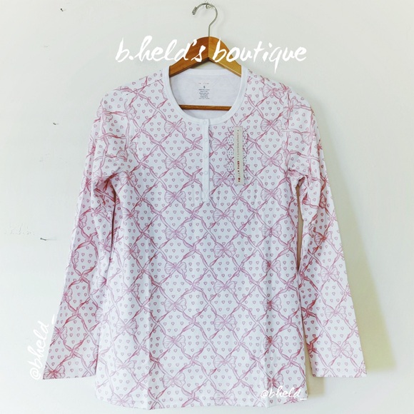 Roller Rabbit x LoveShackFancy Baby Bow Hearts Pajamas in Pink Sz Small New NWT - Picture 3 of 16